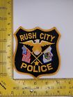 Defunct Rush City Minnesota Police Patch