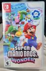 New ListingSuper Mario Bros. Wonder (Nintendo Switch, 2024) - Factory Sealed NEW -  Rated-E