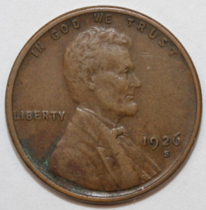 1926-S Lincoln Cent  #0204