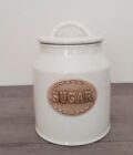 Brand New THL Classic Farmhouse Rope SUGAR Canister Summer Home Decor