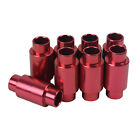8 Red Aluminum Spacers for Inline skate wheels for MICRO bearings & 6mm axles