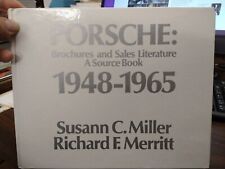 Porsche Brochures and Sales Literature Signed & numbered 1948-1965 HB VG 230912