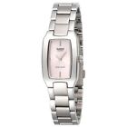 Casio LTP1165A-4C,  Women's Silvertone Bracelet Metal Watch, Pink Dial