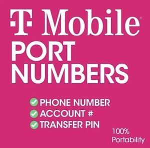 T-Mobile Port  Numbers for sale NYC AREA CODE