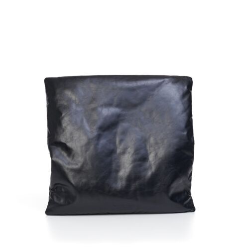 BOTTEGA VENETA  1600$ Pillow Pouch Black Puffy Lambskin Leather