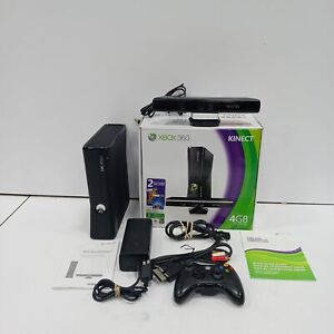 Microsoft Xbox 360S Console Model 1439 Gaming Bundle IOB