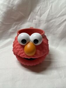 Vintage Elmo 90s Mug Applause Sesame Street Show Kids Show Big Head Red 3D Cup