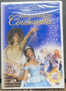 SEALED NEW! Rodgers & Hammerstein's Cinderella, Whitney Houston, Brandy (DVD)