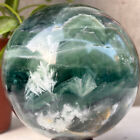 2667g Natural Green Fluorite Ball Quartz Crysta Energy Sphere Reiki healing