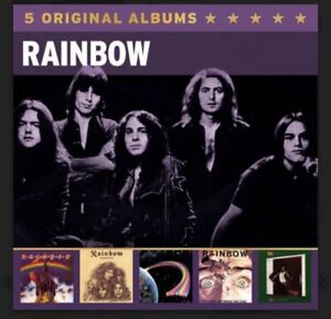 Rainbow 5 Original Albums   (5 CD) 💿 Box Set Import 2012 Germany Polydor SEALED
