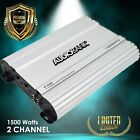 Audiobank 2 Channels 1500 WATTS Bridgedable Amp Car Audio Stereo Bass Amplifiers