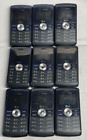 Lot of 9 Verizon LG EnV3 Blue Keyboard Flip Mobile Cell Phone 3G
