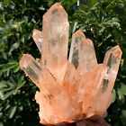 4.03LB A+++Large Natural white Crystal Himalayan quartz cluster /mineralsls
