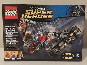 New! Lego DC Comics Super Heroes #76053 Batman: Gotham City Cycle Chase
