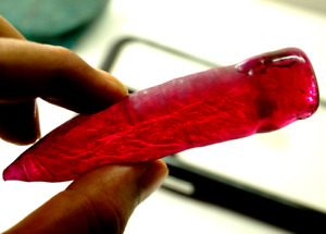 210 CT+ Natural Red Burma Ruby Uncut Rough Loose Certified Untreated Gemstone