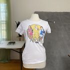 Clueless T Shirt Womens Large White Fitted Cotton Juniors Brittany Murphy 2013