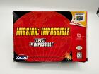 Mission Impossible for Nintendo 64 **GAME+BOX+MANUAL** OEM Authentic