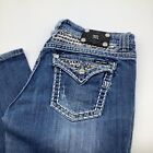 Miss Me Womens JE6067EZ Easy Boot Jeans Blue Size 32