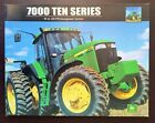 1990s John Deere Tractors Sales Brochure 7810 Advertising Catalog.