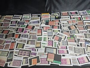 US Stamp Collection Lot of 350+ MNH Plate Blocks Several Thousand Retail Value