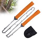 Poket chainsaw hand saw 24 Inch rope High Reach Limb camping Folding Survival