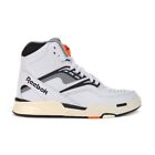 Reebok Men's Pump TZ White/Black/Wild Orange Basketball Sneakers HQ8803