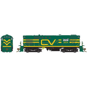 Rapido 31060 HO Central Vermont Green w/Noodle RS-11 Diesel Locomotive #3611