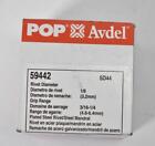 Pop Avdel 100 Pack Open End Rivets Steel 1/4