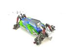 Losi 8ight-E 1/8 Electric Buggy Race Roller Slider Chassis w/ Body Used