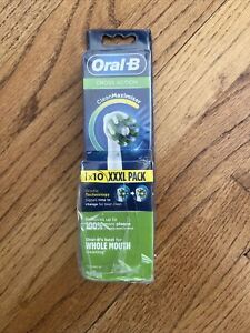 Oral-B Cross Action Refill Heads 10-Pack NEW Toothbrush Heads Oral B Toothbrush