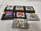 Vintage Mixed Console Game Lot 7 Games Untested- Genesis N64 Atari