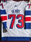 New ListingNew York Rangers #73 Matt Rempe Men's 2024 Hockey Stadium Series White Jersey XL