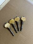 Vintage Banjo Iveroid Tuning Pegs Friction Tuners