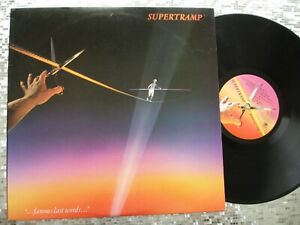 Supertramp ‎  ~ ...Famous Last Words... ~ Vintage  LP   A&M Records – SP-3732