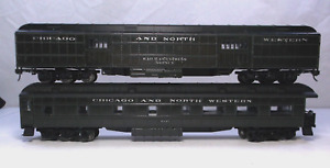 (2) HO Athearn Chicago & North Western passenger cars in boxes (lot 445)