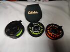 Cabela’s 789 Graphite Fly Rod Reel W/ 2 Extra Spools and Case