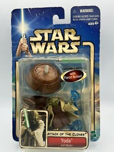 Yoda Jedi Master Hasbro Star Wars Attack of the Clones:   Action Figure