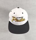 Pittsburgh Pirates Cap Adult Snap Back White Black American Needle MLB Hat