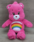 Care Bears Cheer Bear 2015 Build A Bear Plush Pink Rainbow 18” 