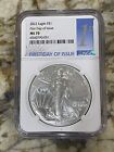 2022 1oz Silver American Eagle NGC MS70 - First Day of Issue Label Coins 51 - 68