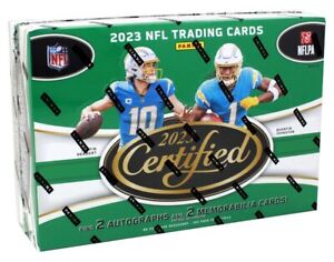 2023 PANINI CERTIFIED FOOTBALL HOBBY BOX BLOWOUT CARDS