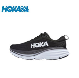 NEW HOKA ONE ONE Man Black Bandai 8 Casual Sports Shoes