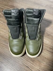 Nike Air Force 1 High Utility Womens Size 8.5 ‘Olive Canvas’
