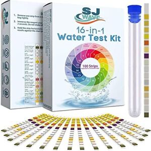 16 In 1 Drinking Water Test Kit |high Sensitivity Test Strips Detect Ph Hardness