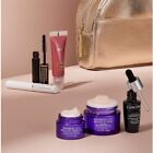 Lancome 7pcs Gift Set W Makeup Bag Mascara, Primer, Renergie Lift, Lipgloss