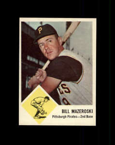 1963 Fleer Baseball #059 Bill Mazeroski STARX 6 EX/MT  (LS800781)