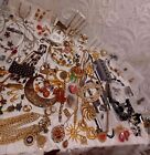 Huge Signed Vintage Jewelry Lot Trifari Coro Monet Brooches, Necklaces Bracelets