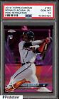New Listing2018 Topps Chrome Pink Refractor #193 Ronald Acuna Jr. Braves RC Rookie PSA 10