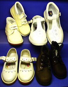 Unworn Children Leather Shoes Wholesale Lot 4 pairs for resale Minimal blemishes