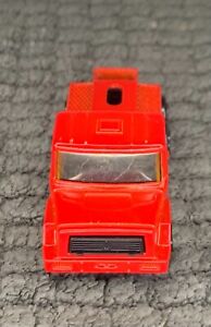 Vintage Majorette Die Cast MAGIRUS Semi Red Toy Truck Made in France NICE shape!